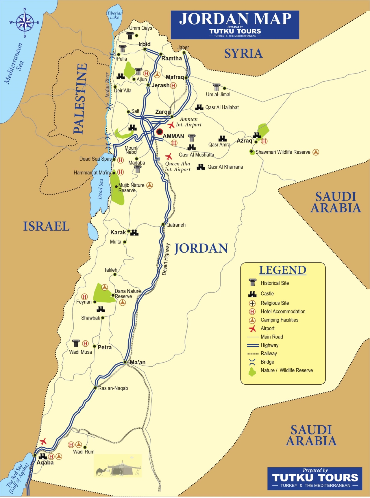 Jordan map preview