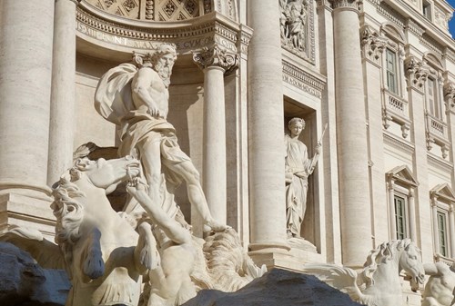 Trevi Fountain, Rome - Art Tour in Italy