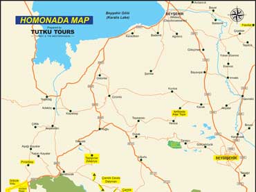 Homonada map