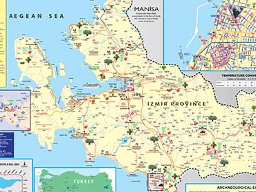 Izmir map